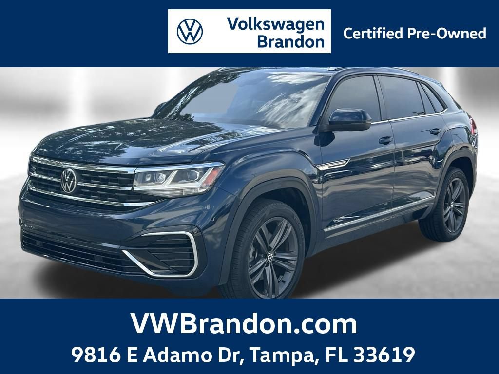 Certified 2021 Volkswagen Atlas Cross Sport SE AWD/4WD image 1