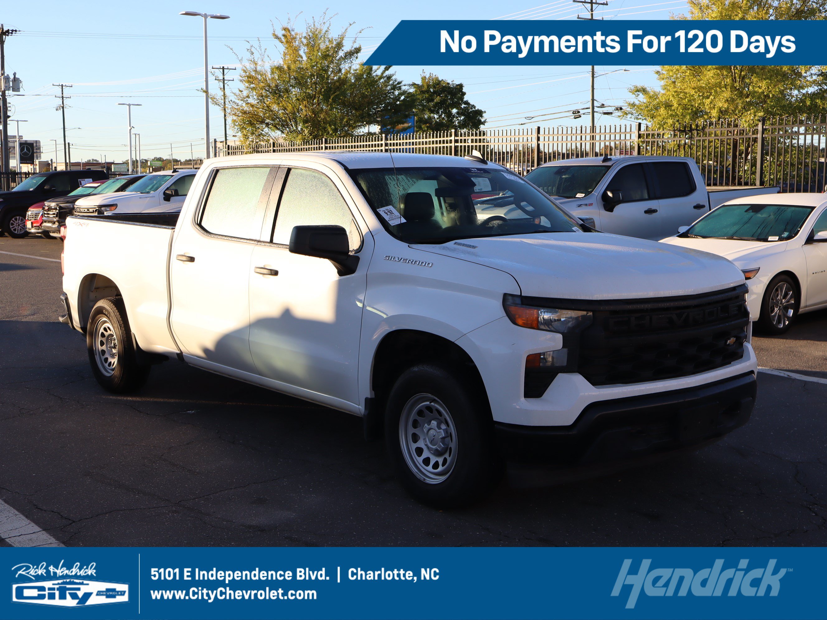 Used 2024 Chevrolet Silverado 1500 W/T w/ Trailering Package AWD/4WD image 1