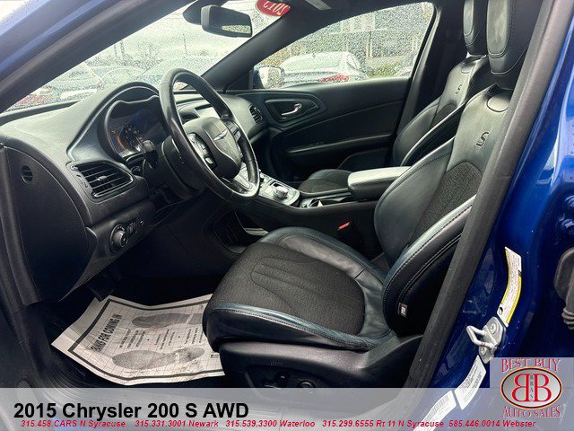 Used 2015 Chrysler 200 S w/ Navigation & Sound Group I AWD/4WD image 9