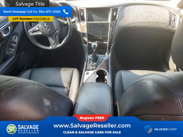 Used 2018 INFINITI Q50 Luxe w/ Essential Package (3.0T Luxe) RWD image 11