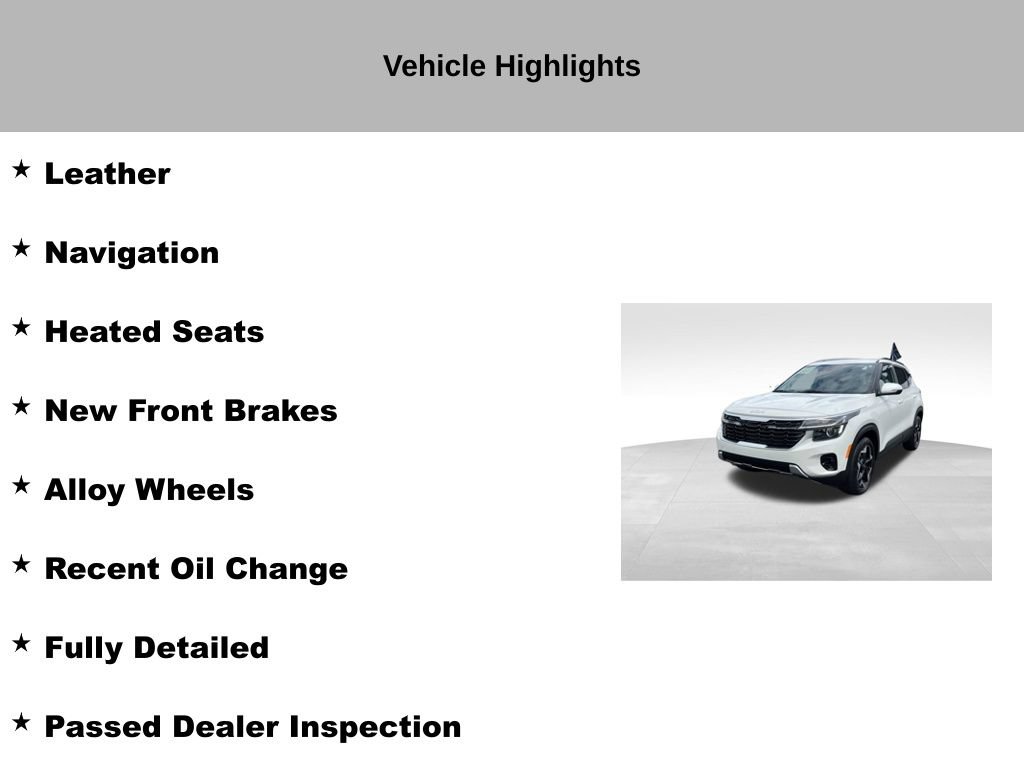 Certified 2024 Kia Seltos EX FWD image 10