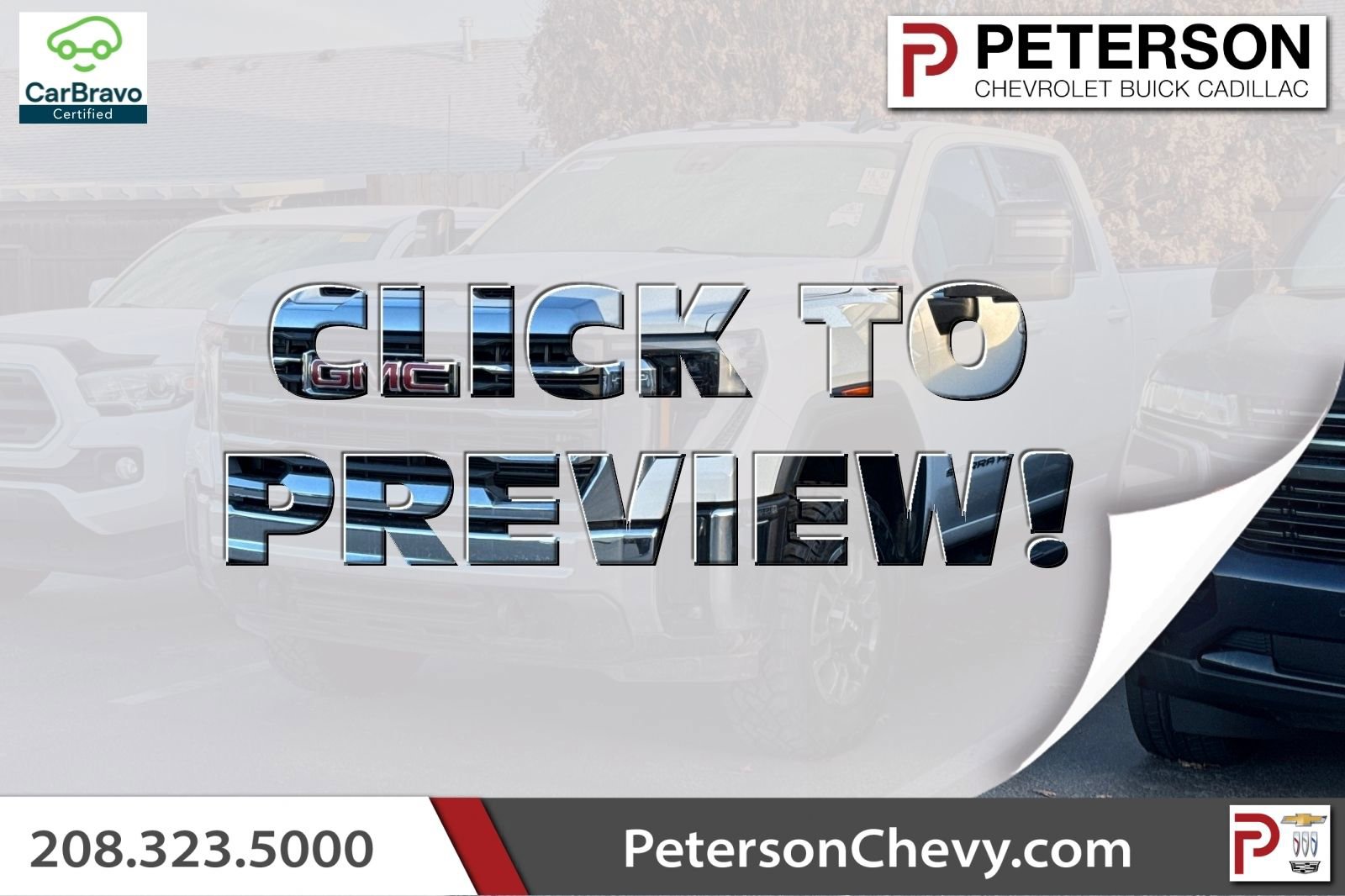 Certified 2024 GMC Sierra 3500 SLE w/ Preferred Package