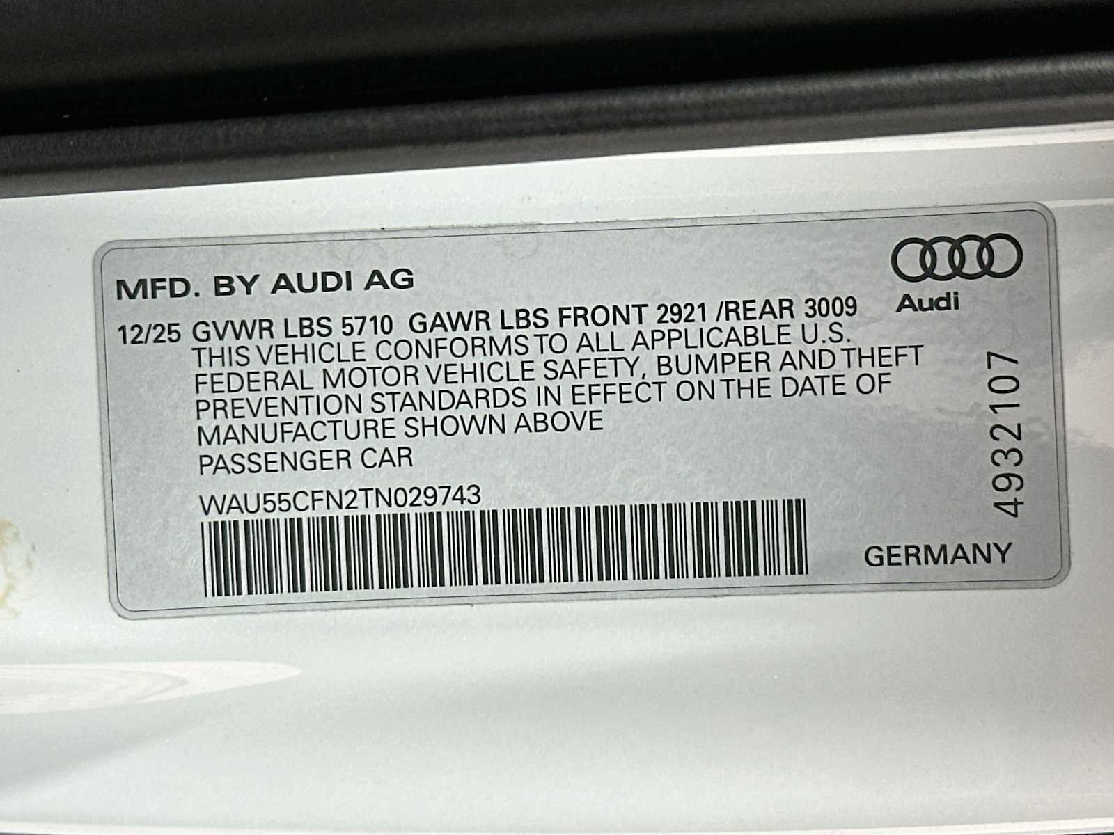 New 2026 Audi A6 Premium Plus AWD/4WD image 29
