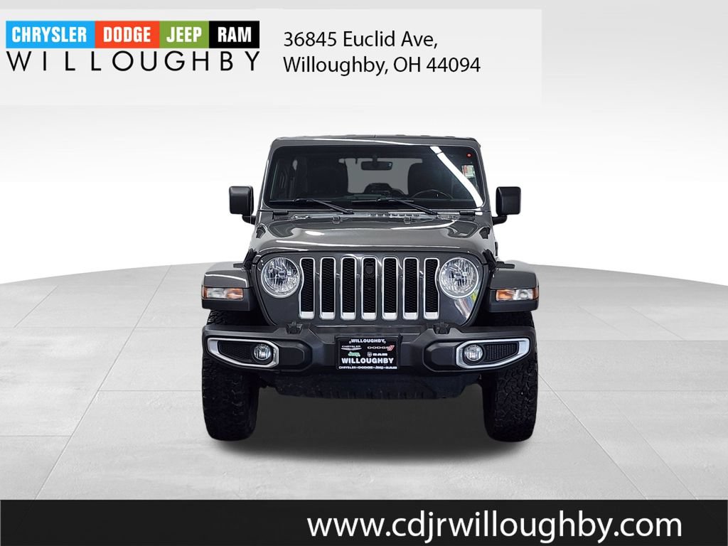 Used 2020 Jeep Wrangler Unlimited Sahara w/ Uconnect 4C Nav & Sound Group AWD/4WD image 2