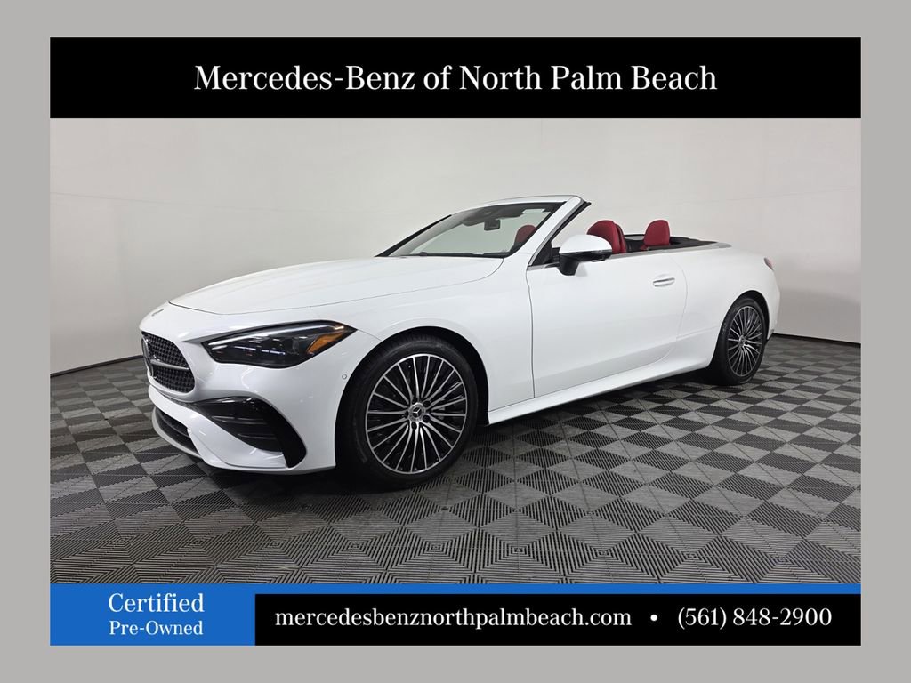 Certified 2025 Mercedes-Benz CLE 300 4MATIC Cabriolet image 1