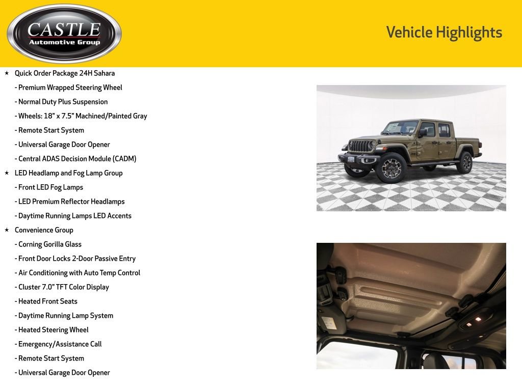 New 2026 Jeep Gladiator Sport S image 6