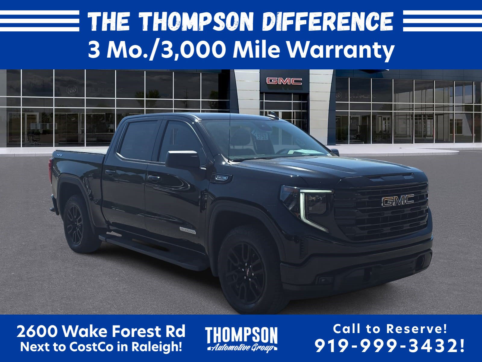 Used 2024 GMC Sierra 1500 Elevation w/ LPO, Elevation Black Package