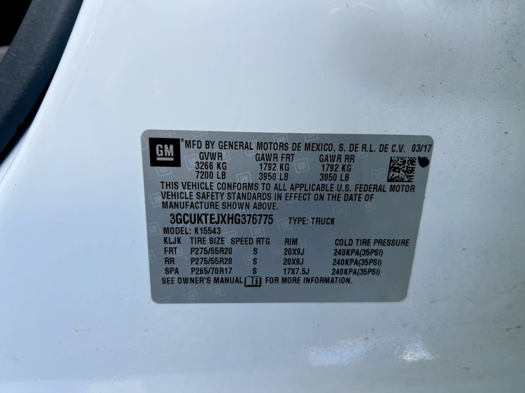 Used 2017 Chevrolet Silverado 1500 High Country AWD/4WD image 26