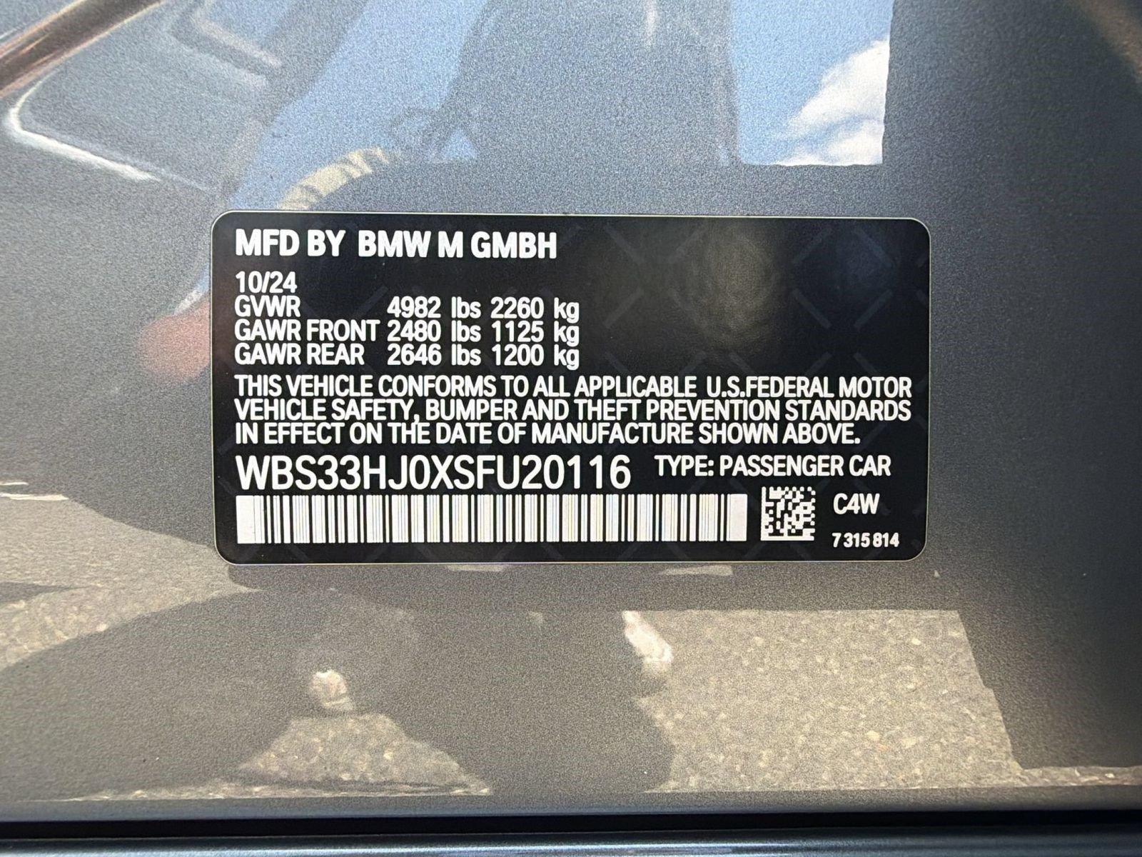 Used 2025 BMW M3 Competition w/ Executive Package AWD/4WD image 27