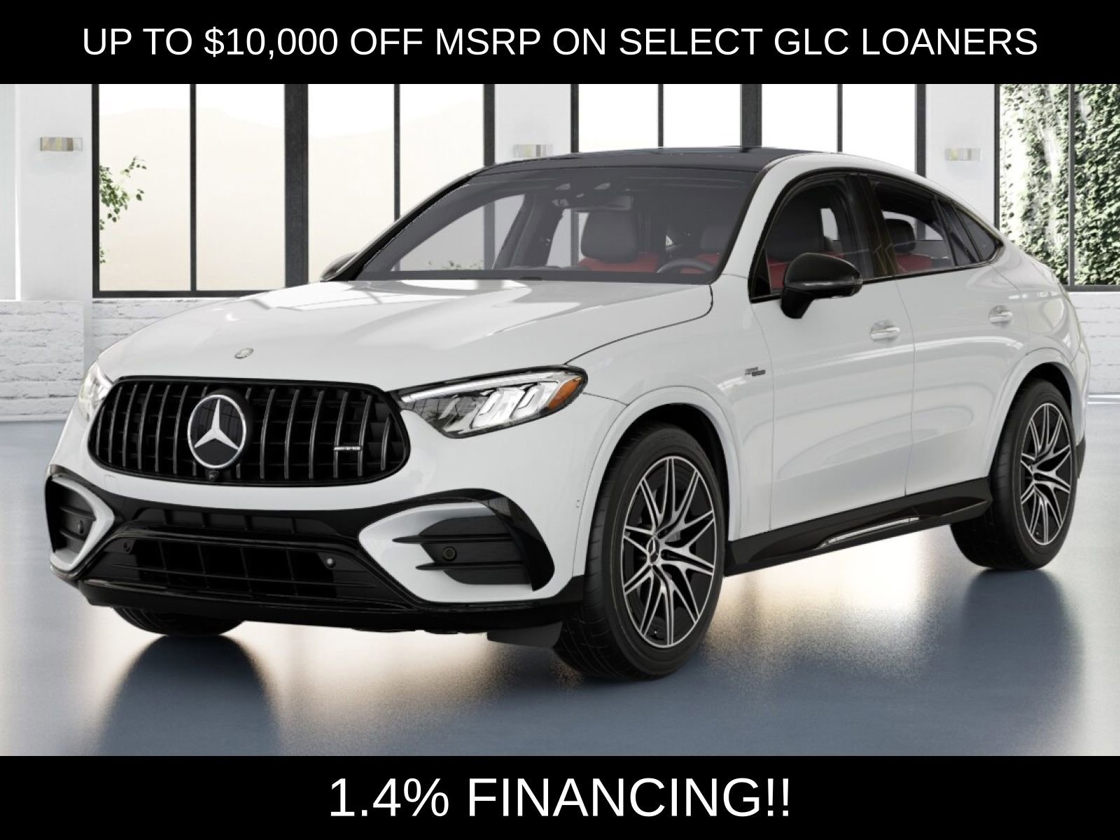 New 2026 Mercedes-Benz GLC 43 AMG 4MATIC Coupe