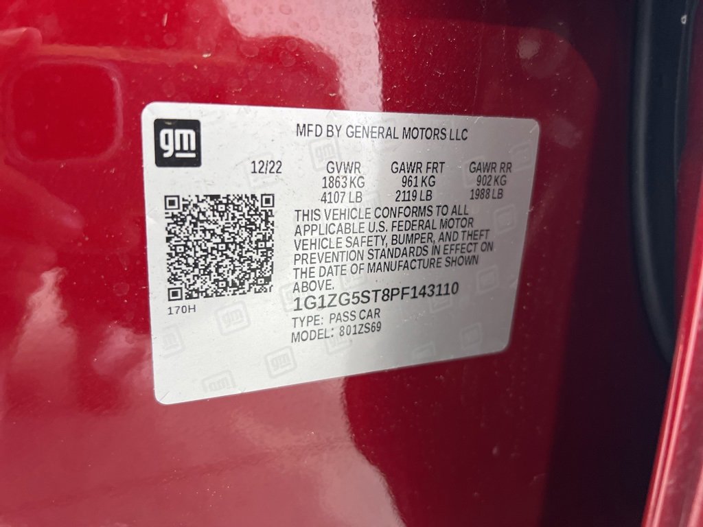 Used 2023 Chevrolet Malibu RS image 29