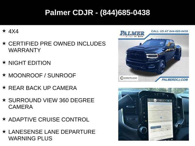 Certified 2024 RAM 3500 Laramie w/ Night Edition image 6