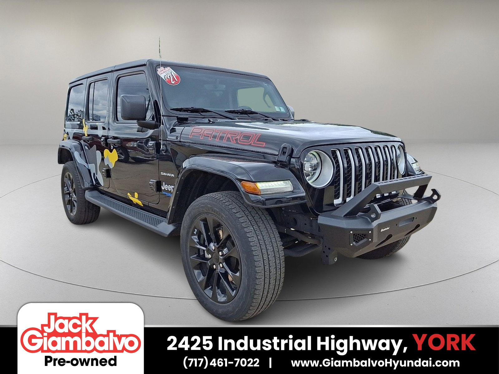 Used 2021 Jeep Wrangler Unlimited Sahara w/ Cold Weather Group