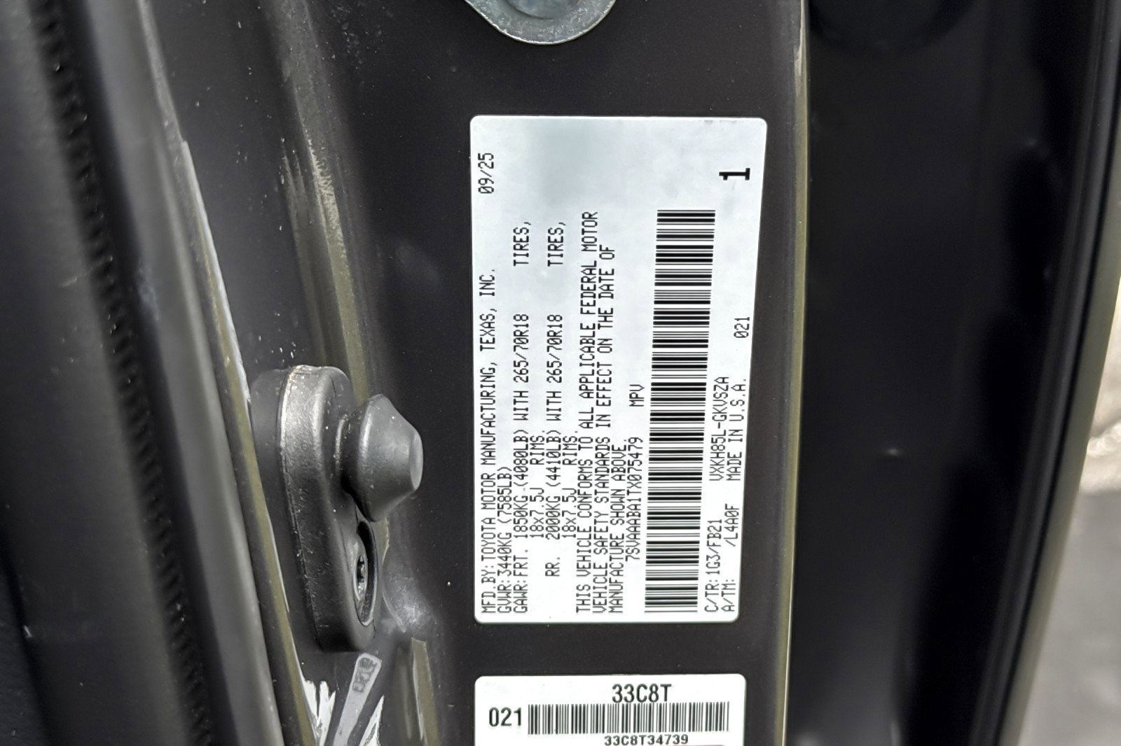 Certified 2026 Toyota Sequoia SR5 AWD/4WD image 28