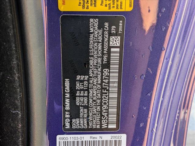 Used 2020 BMW M4 Coupe w/ Competition Package image 22