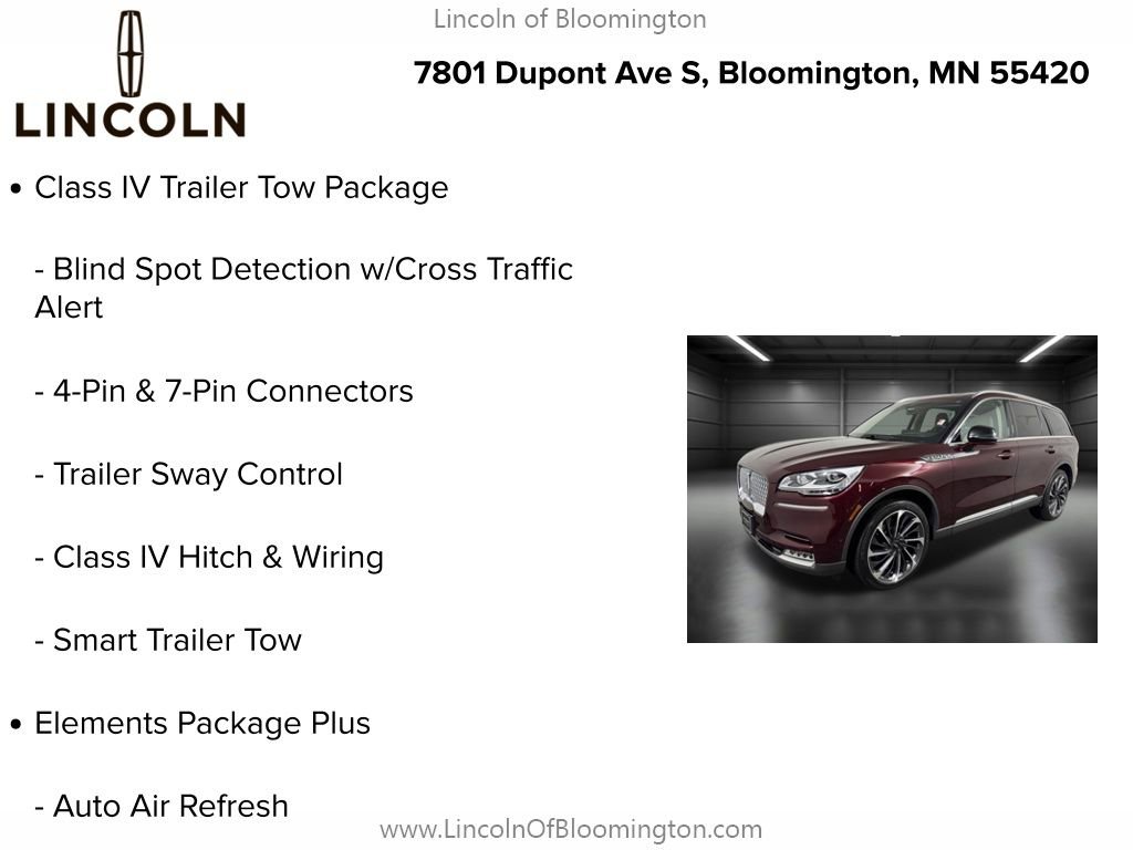 Used 2021 Lincoln Aviator Reserve w/ Equipment Group 202A image 9