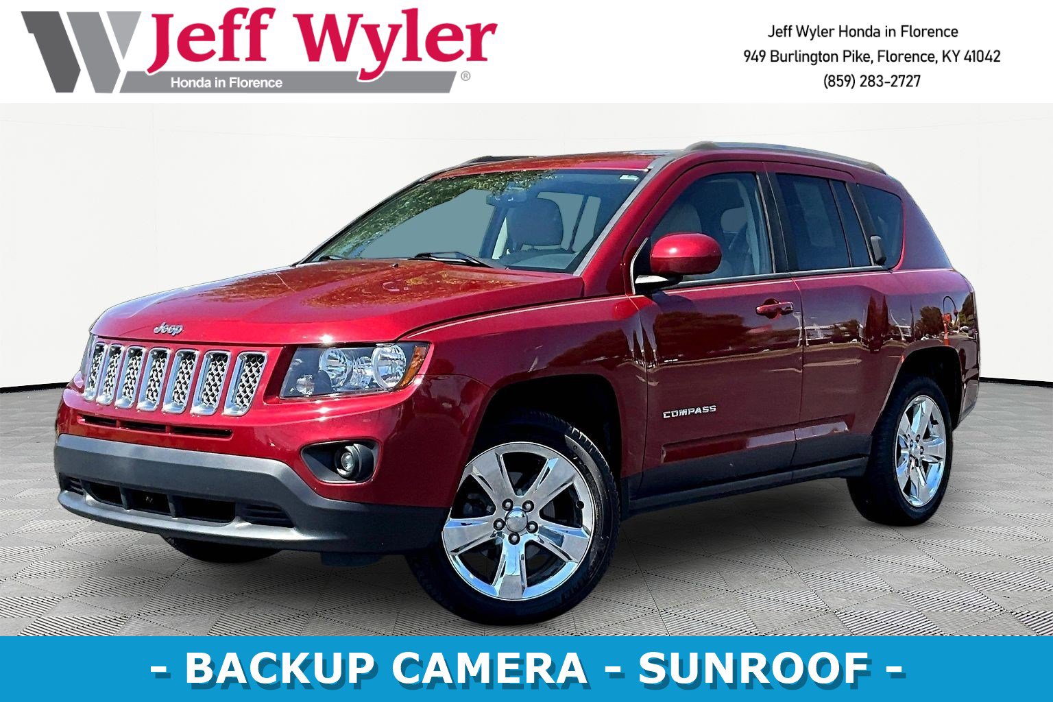 Used 2014 Jeep Compass Latitude w/ Sun/Sound Group