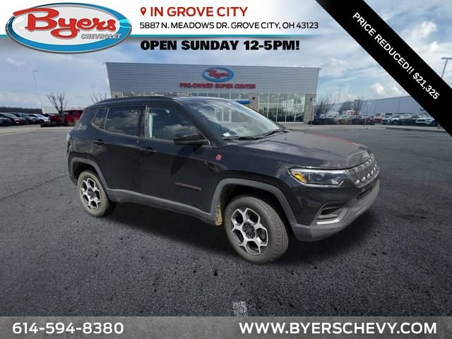 Used 2022 Jeep Compass Trailhawk w/ Trailhawk Elite Group AWD/4WD image 1