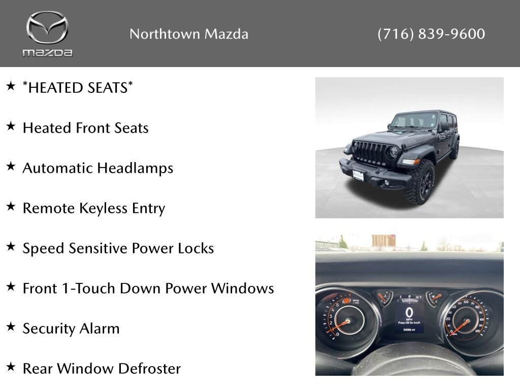 Used 2022 Jeep Wrangler Unlimited Sport image 2