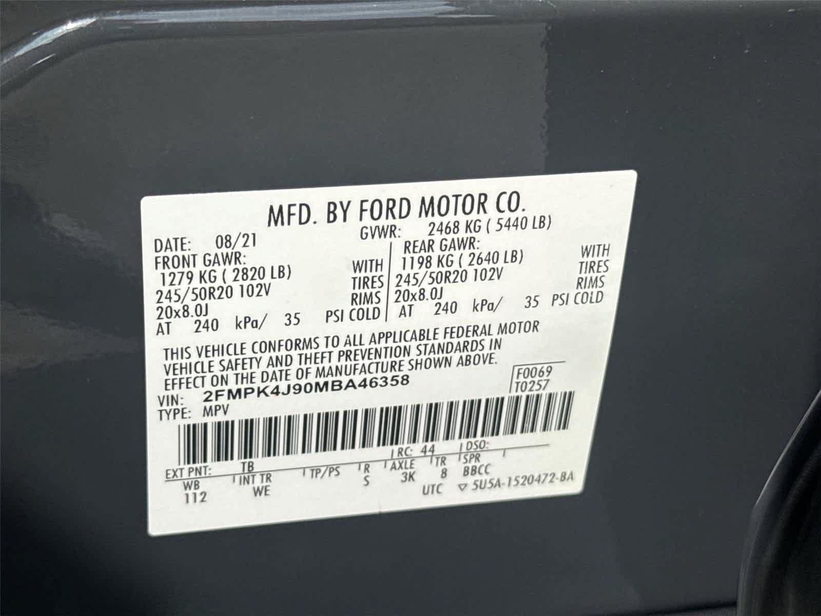 Used 2021 Ford Edge ST-Line AWD/4WD image 33