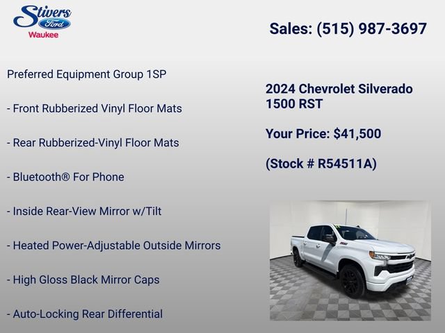 Used 2024 Chevrolet Silverado 1500 RST AWD/4WD image 16