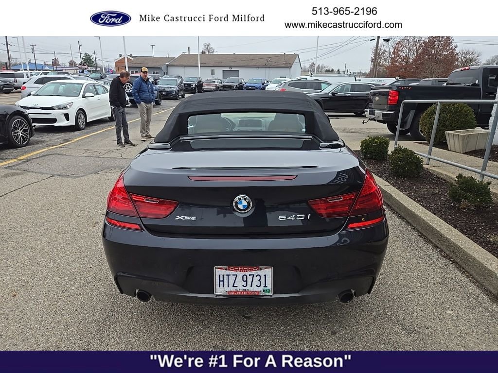 Used 2015 BMW 640i xDrive Convertible image 5