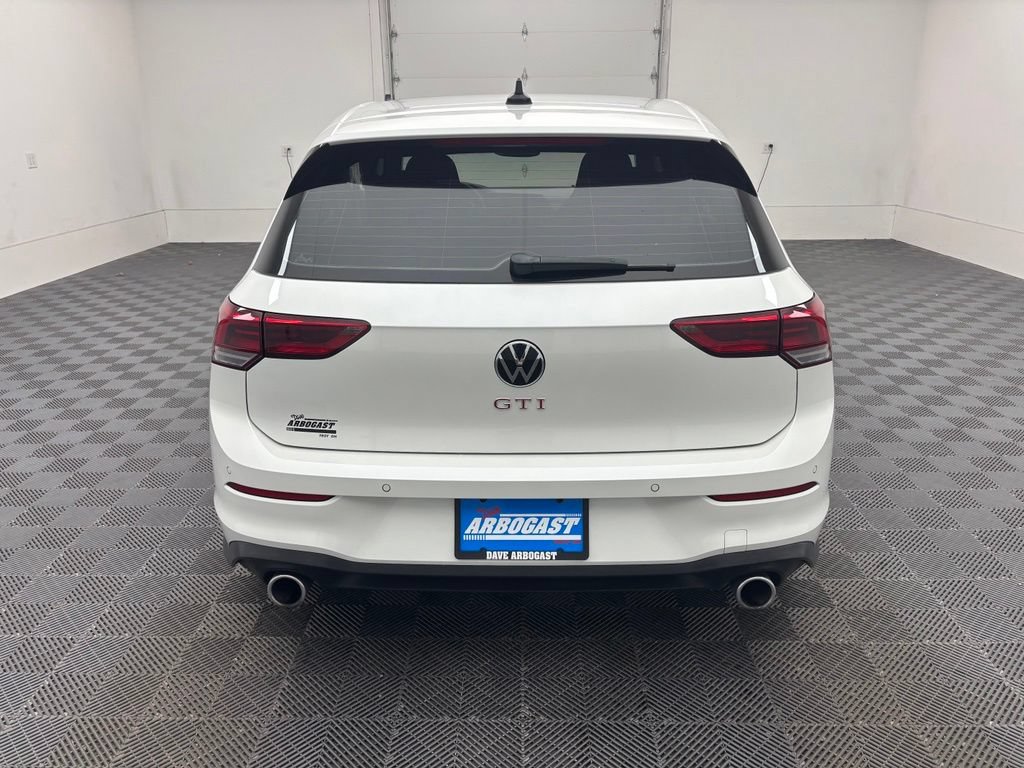 Used 2022 Volkswagen GTI SE w/ Black Wheel Package FWD image 9