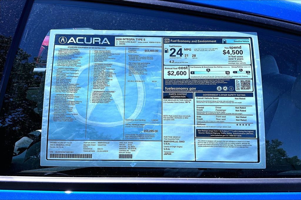New 2026 Acura Integra Type S FWD image 40