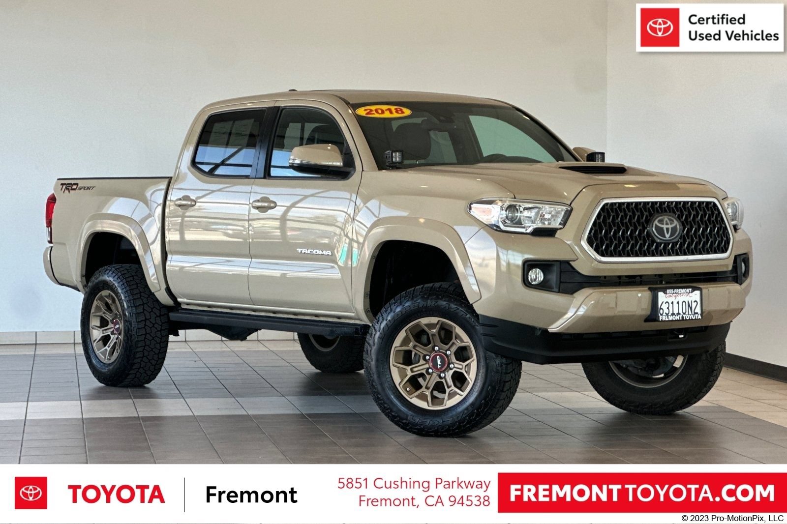 Used 2018 Toyota Tacoma TRD Sport w/ TRD Premium Sport Package