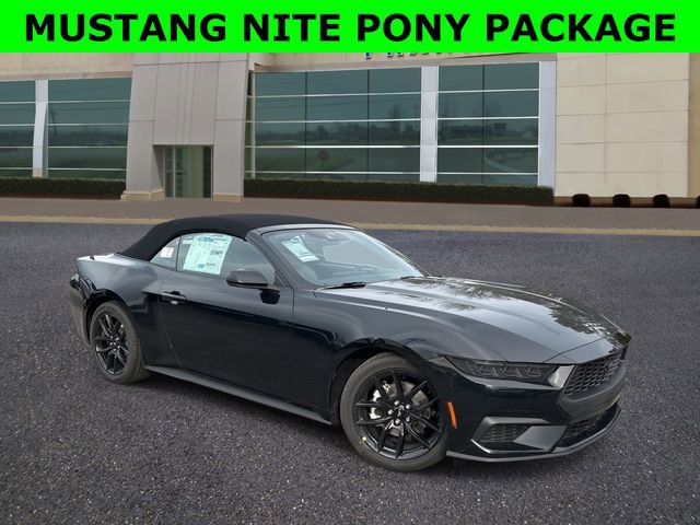 New 2026 Ford Mustang Convertible w/ Mustang Nite Pony Package image 1