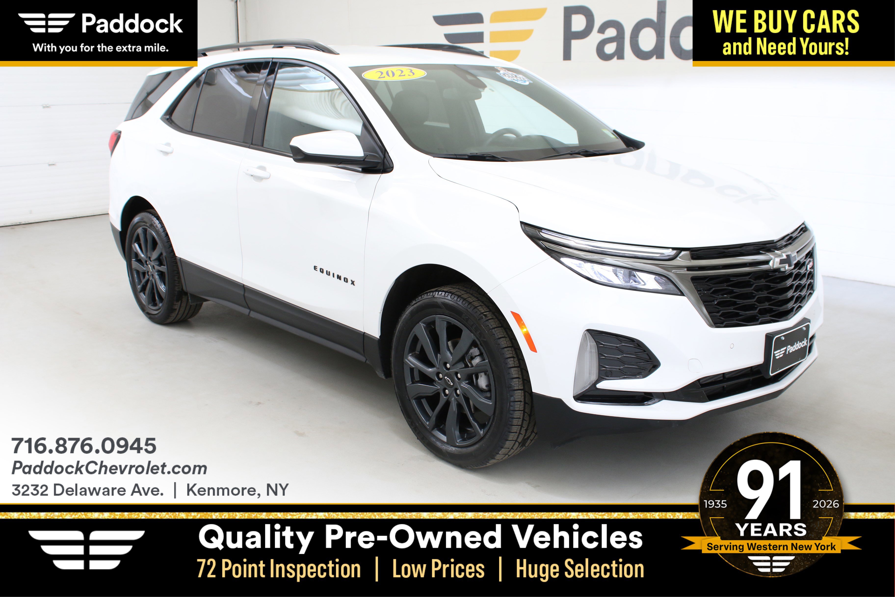 Used 2023 Chevrolet Equinox RS