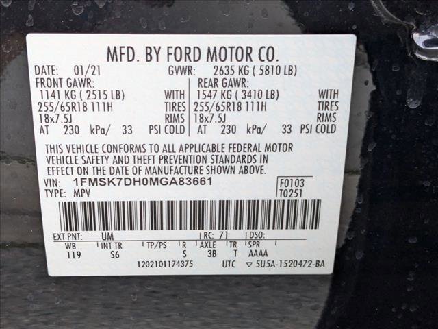 Used 2021 Ford Explorer XLT w/ Equipment Group 202A image 27