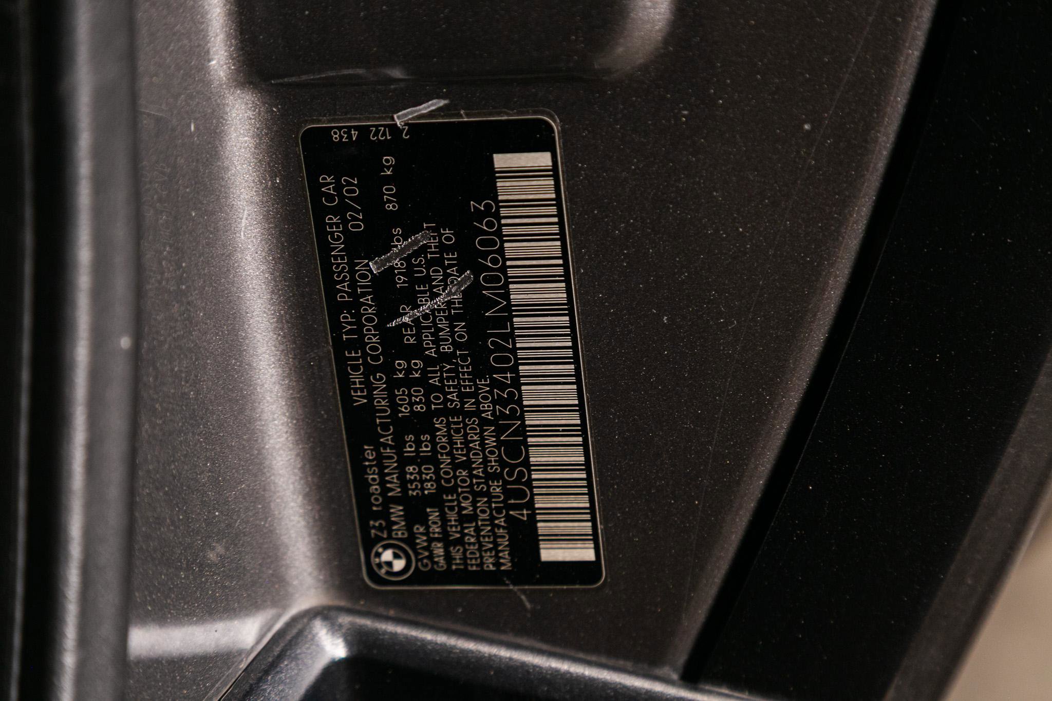 Used 2002 BMW Z3 2.5i RWD image 36