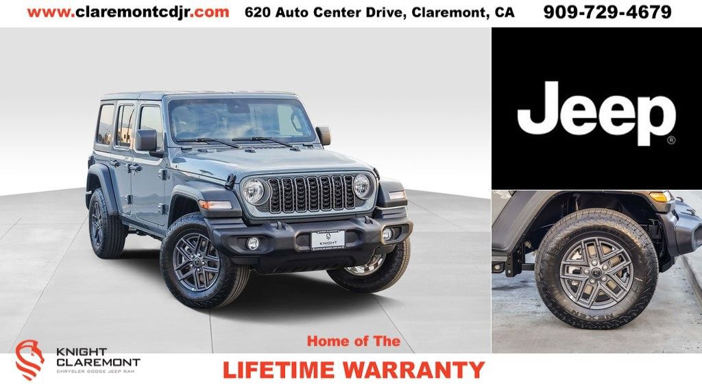 New 2025 Jeep Wrangler Sport S