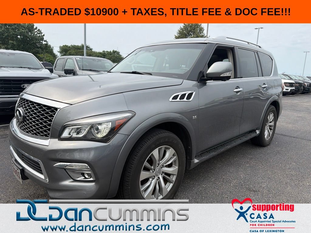 Used 2017 INFINITI QX80 4WD