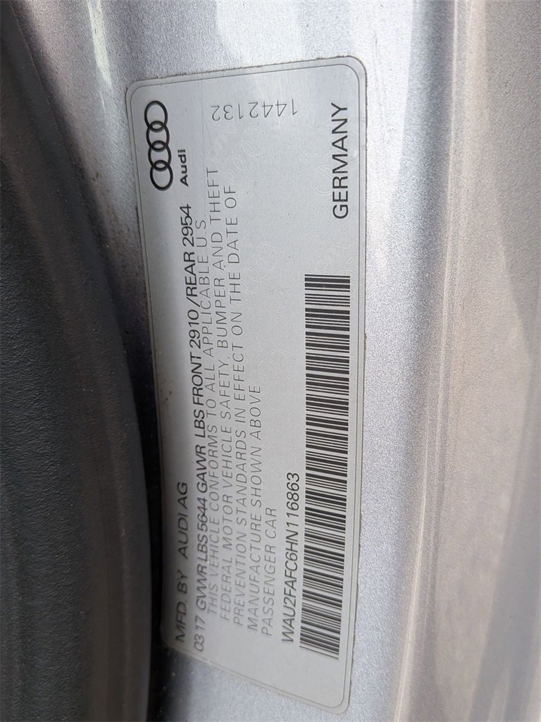 Used 2017 Audi S7 Prestige w/ S7 Sport Package image 33