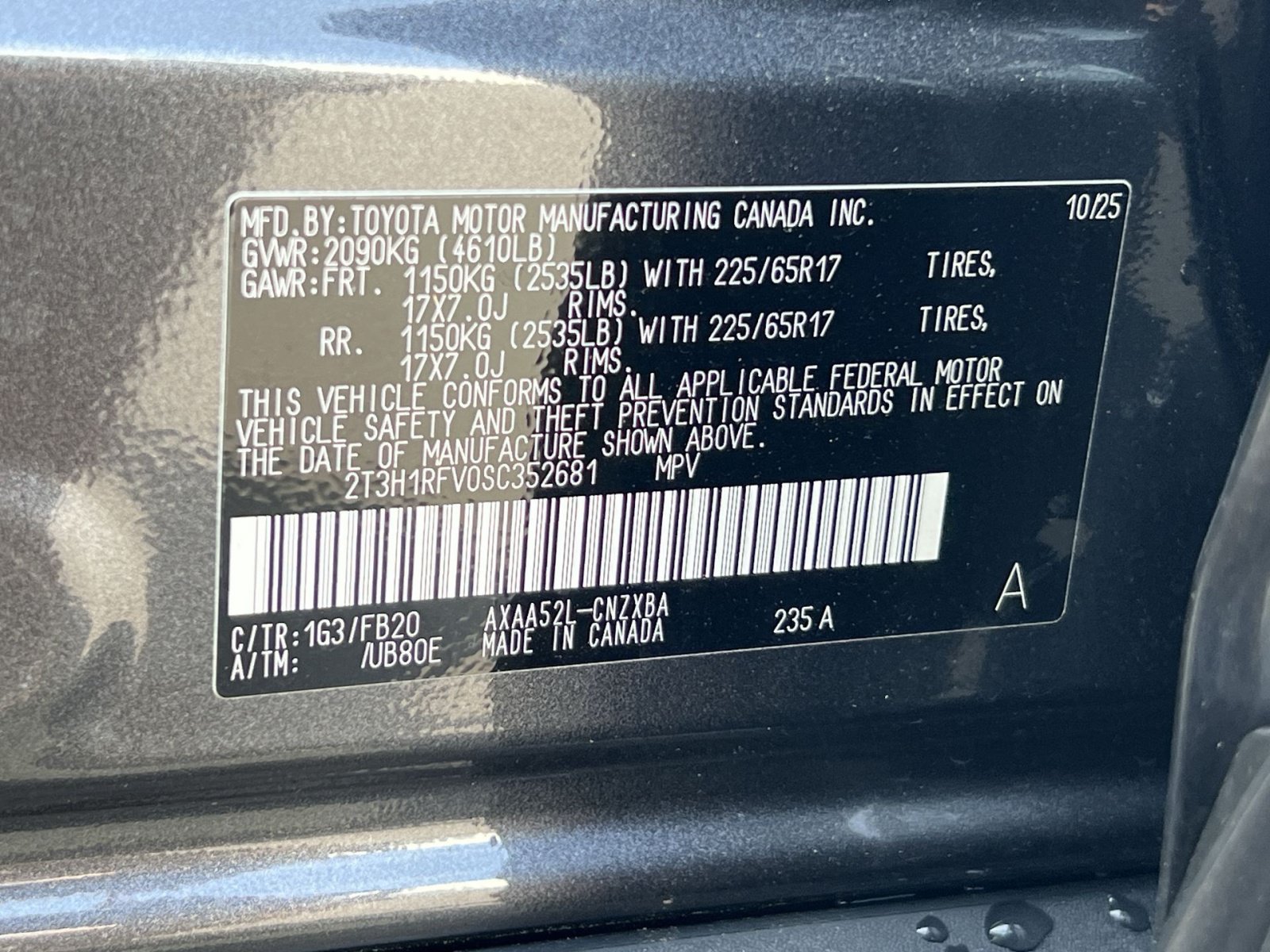 Used 2025 Toyota RAV4 LE FWD image 26