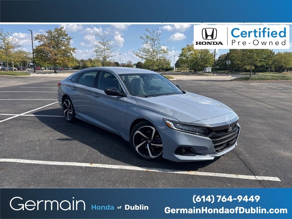 Certified 2022 Honda Accord Sport