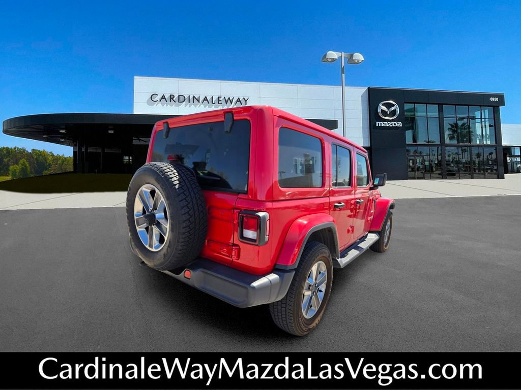 Used 2020 Jeep Wrangler Unlimited Sahara w/ Cold Weather Group AWD/4WD image 4
