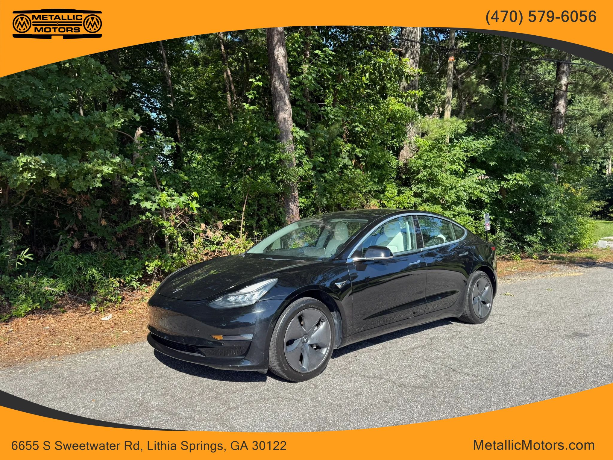 Used 2020 Tesla Model 3 Long Range AWD/4WD image 1