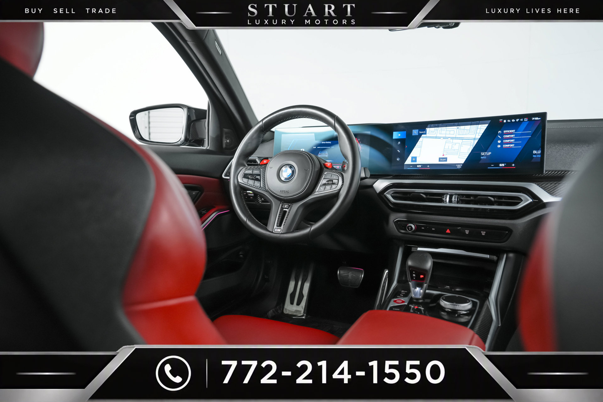 Used 2024 BMW M3 Competition w/ M Carbon Exterior Package AWD/4WD image 38