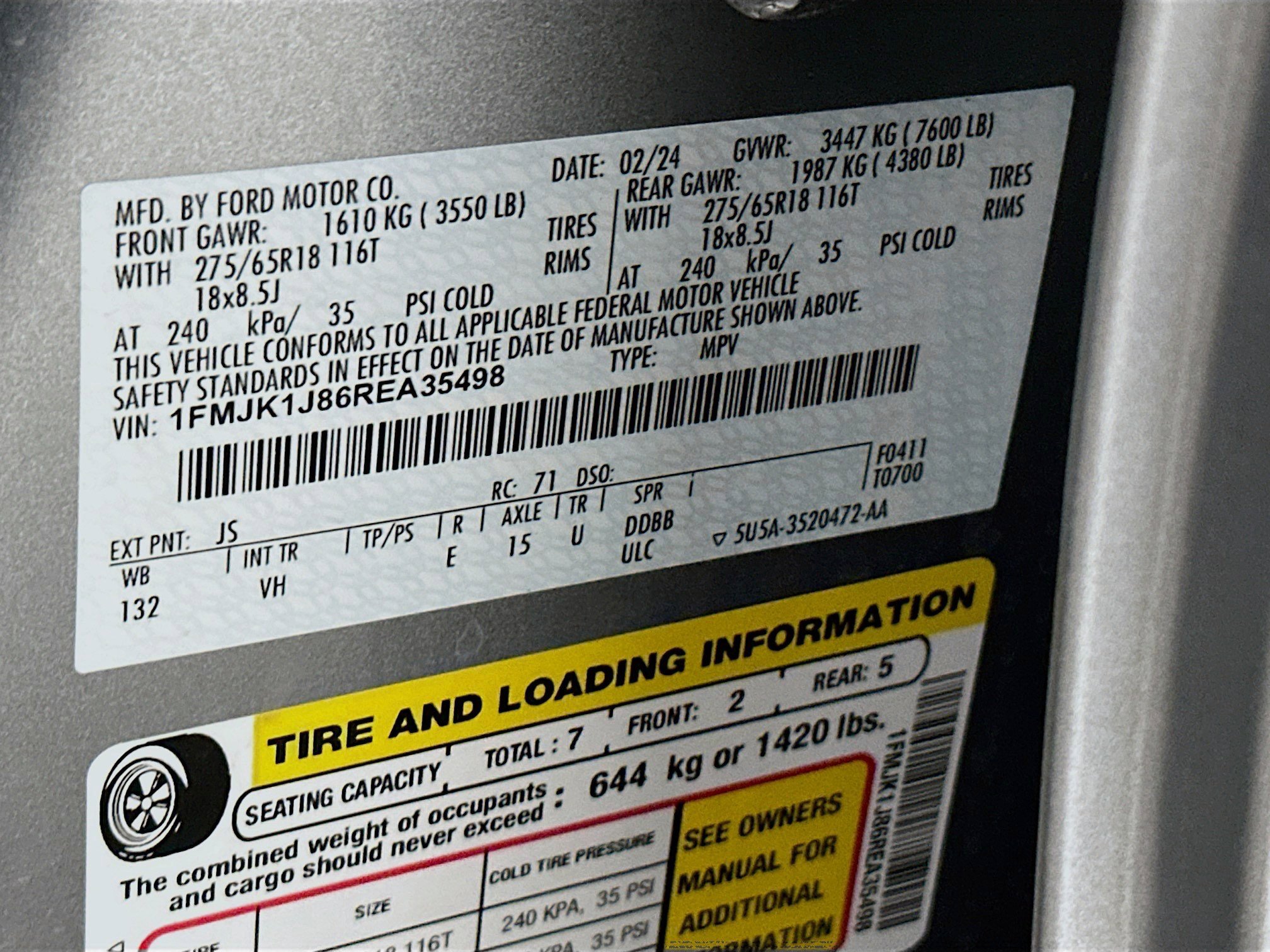 Used 2024 Ford Expedition Max XLT image 12