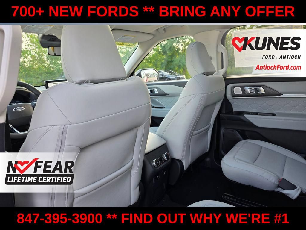 New 2026 Ford Explorer Platinum w/ LUX Leather Package AWD/4WD image 21