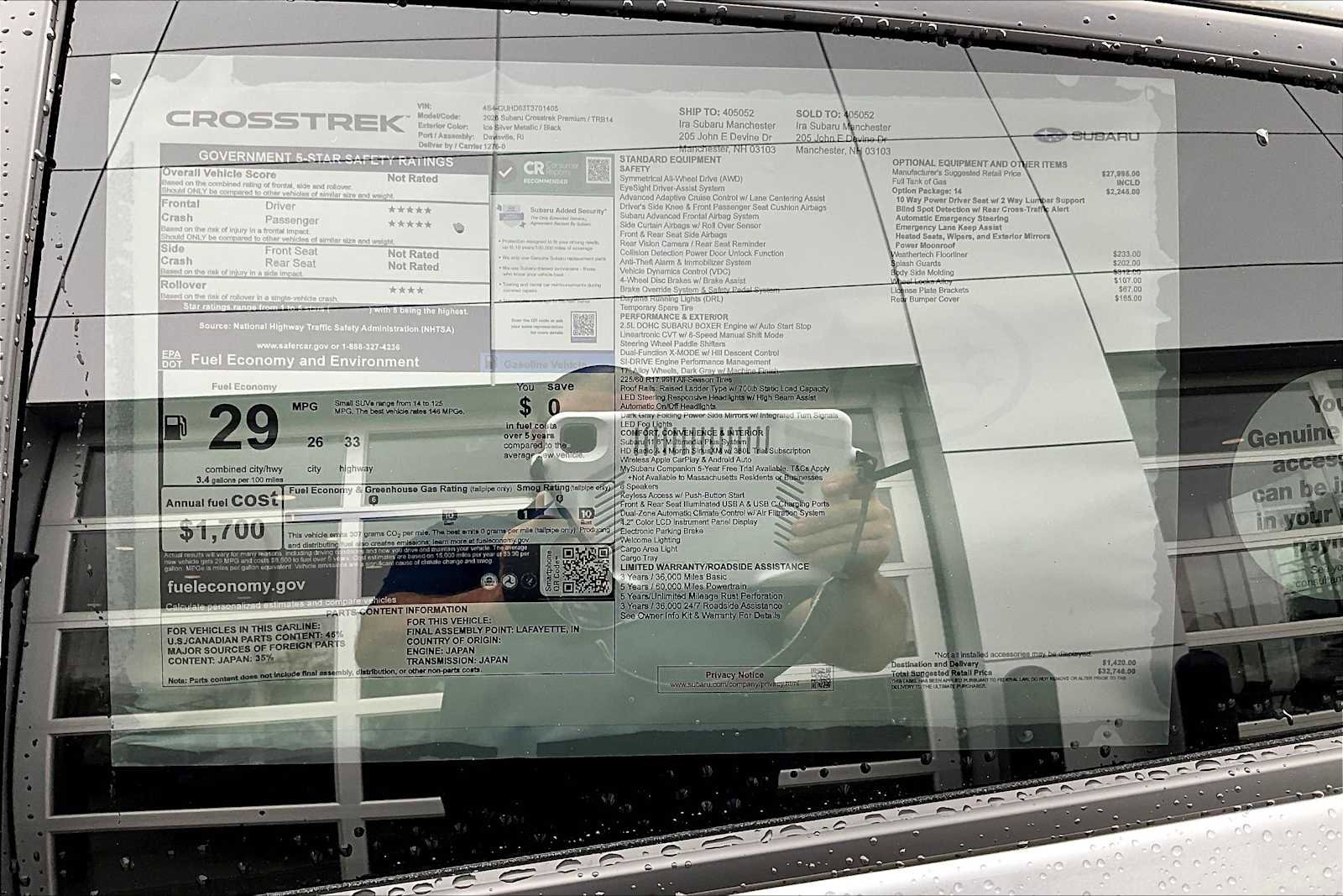New 2026 Subaru Crosstrek 2.5i Premium image 19