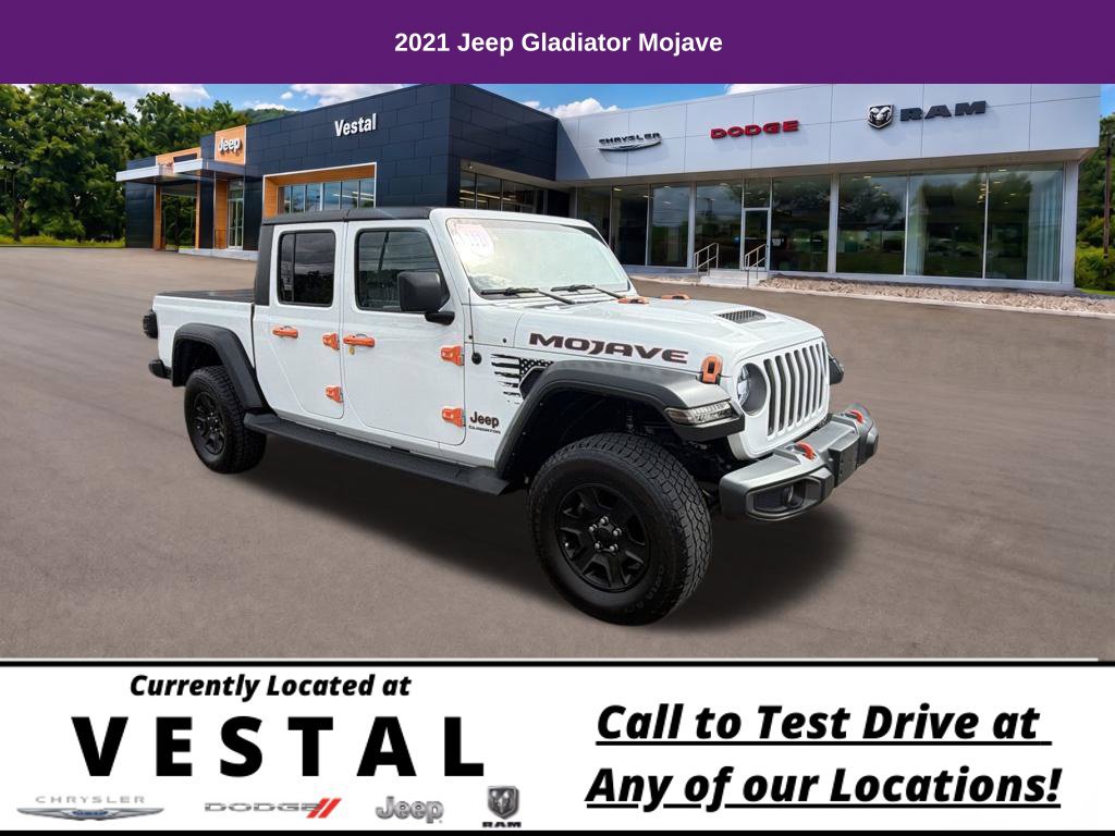 Used 2021 Jeep Gladiator Mojave w/ Dual Top Group