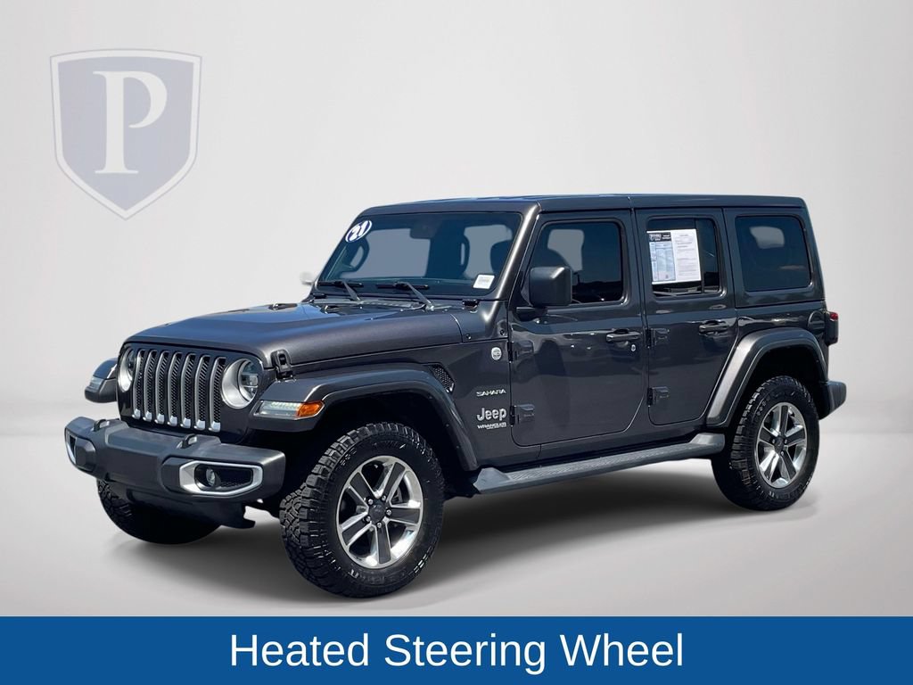 Used 2021 Jeep Wrangler Unlimited Sahara AWD/4WD image 4