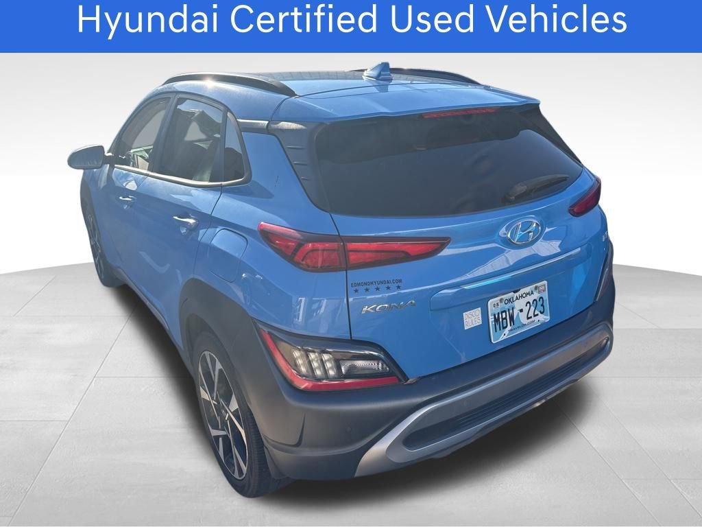 Certified 2022 Hyundai Kona Limited w/ Cargo Package image 8
