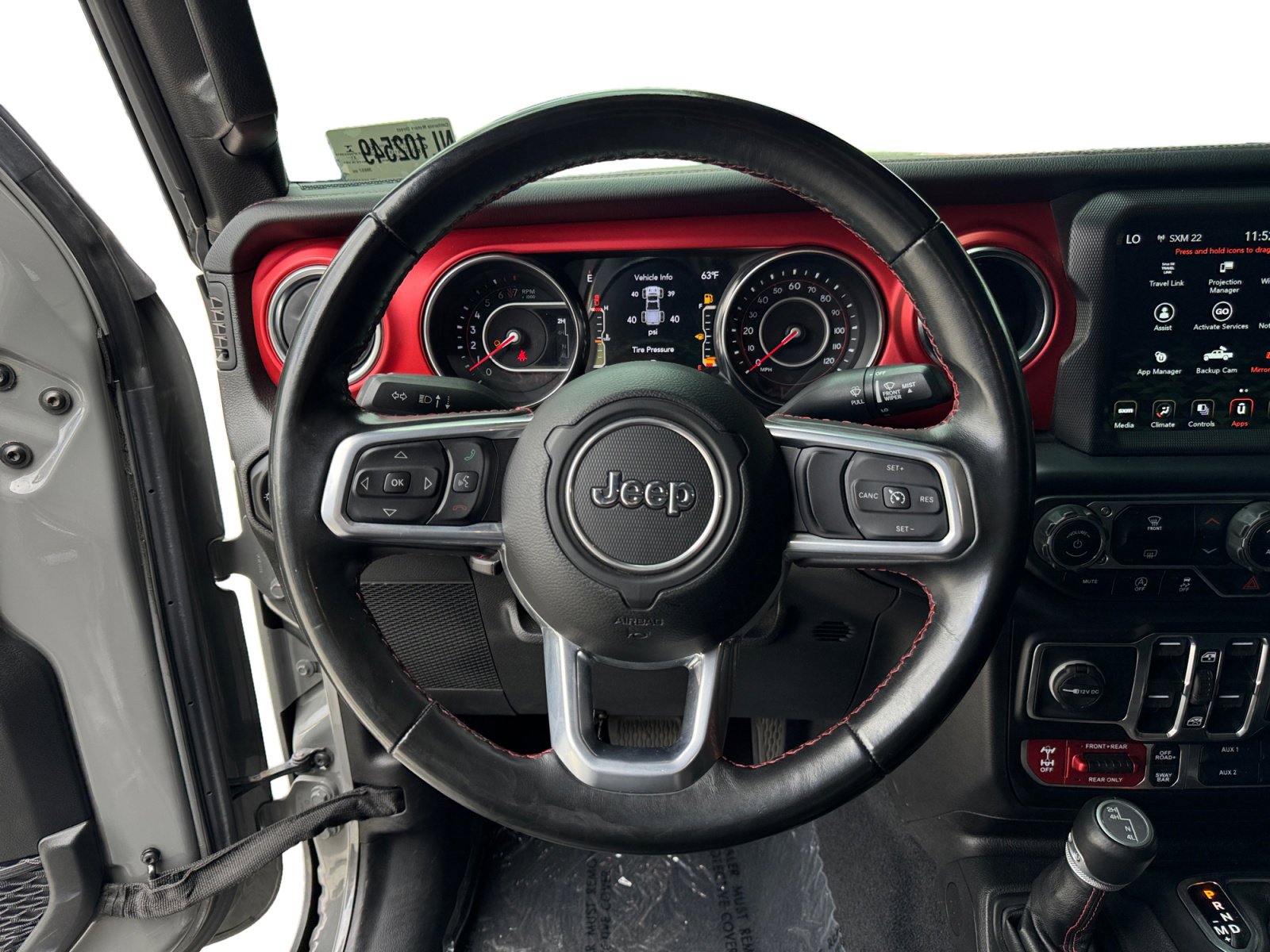 Used 2022 Jeep Gladiator Rubicon w/ Trailer Tow Package AWD/4WD image 12