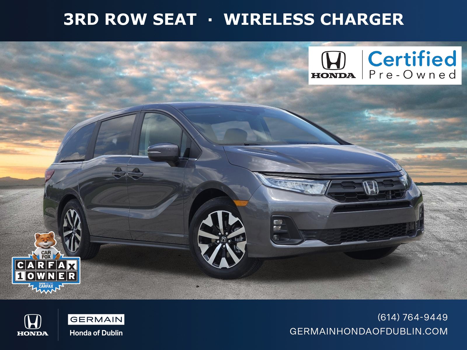 Certified 2025 Honda Odyssey EX-L