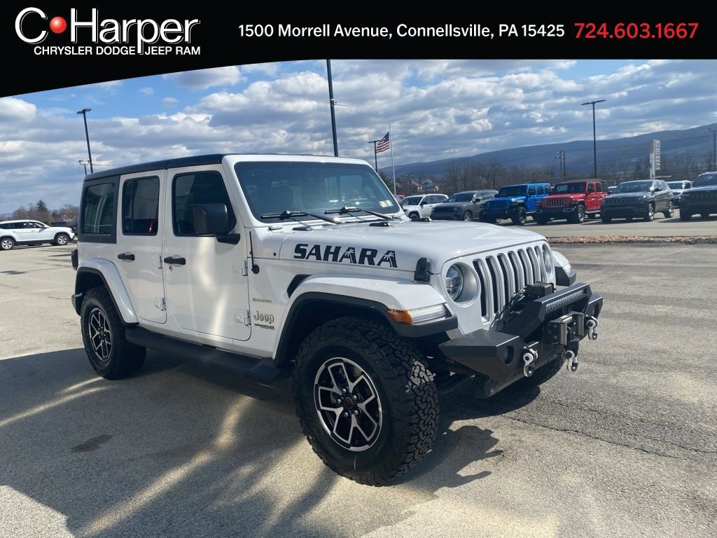 Certified 2020 Jeep Wrangler Unlimited Sahara video 1